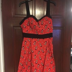 Hot Topic Minnie Mouse dress